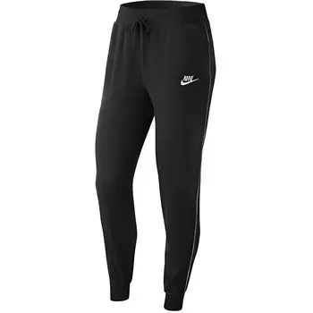 Спортивные брюки женские черные/белые Nike