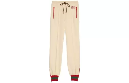 Спортивные брюки женские Gucci, кремовый