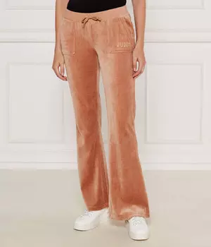 Спортивные брюки женские Juicy Couture свободного кроя, бежевый