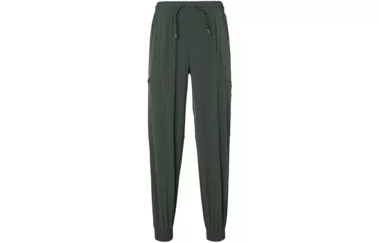 Спортивные брюки женские темно-зеленые Jordan