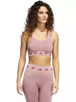 Спортивные бюстгальтер adidas, розовый
