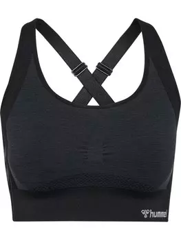 Спортивные бюстгальтер Hummel Hmlmt Yoga Damen, цвет black melange