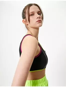 Спортивные бюстгальтер KOTON, черный