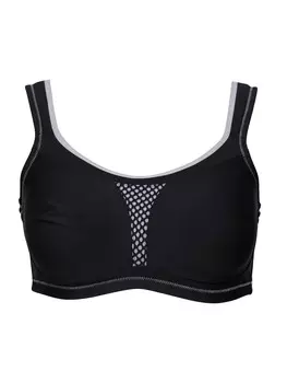 Спортивные бюстгальтер Ulla Popken Sport BH, черный