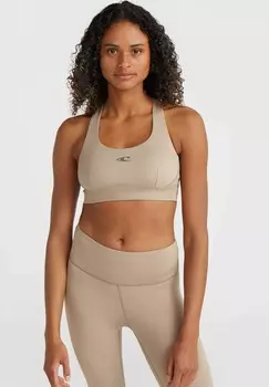 Спортивные бюстгальтеры с легкой поддержкой HYBRID POLYGIENE O'Neill, коричневый