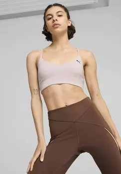 Спортивные бюстгальтеры с легкой поддержкой MOVE YOGINI Puma, розовый
