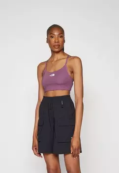 Спортивные бюстгальтеры со средней поддержкой FLEX BRA The North Face, фуксия пестрая