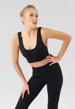 Спортивные бюстгальтеры средней поддержки Even&Odd active, черный