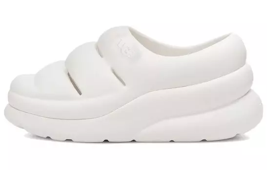 Спортивные Да, Сабо Ярко-Белые Женские Ugg