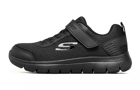 Спортивные детские кроссовки GS Low-top черного цвета Skechers