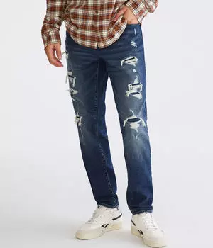 Спортивные джинсы скинни KND Aeropostale, синий