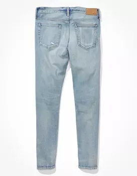 Спортивные джинсы скинни премиум-класса AE77 American Eagle Outfitters, цвет Light Repair