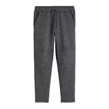 Спортивные джоггеры H&M Sports Joggers in DryMove, темно-серый меланж