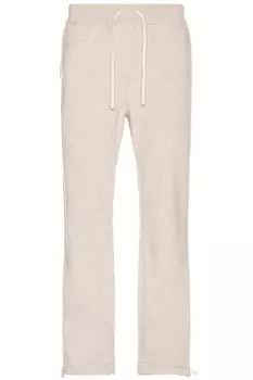 Спортивные флисовые брюки прямого кроя Polo Ralph Lauren, цвет Light Sport Heather