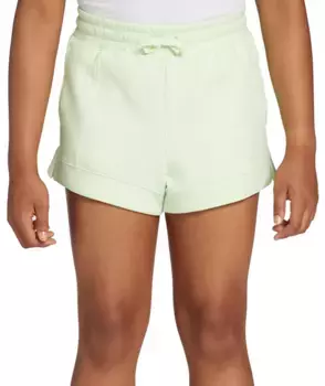 Спортивные флисовые шорты DSG для девочек, цвет Aloe Green