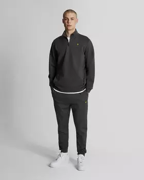Спортивные флисовые тренировочные брюки для занятий спортом Lyle & Scott, серый