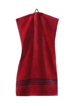 Спортивные гостевые полотенца Grace Grand Spa с контрастной каймой красного/темно-серого цвета, один размер