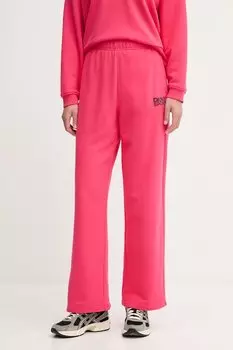 Спортивные хлопковые брюки Dkny, розовый