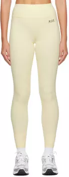 Спортивные и богатые эксклюзивные желтые леггинсы SSENSE Sporty & Rich