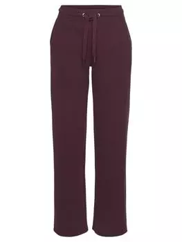 Спортивные и уличные брюки Bench, цвет weinrot