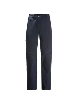 Спортивные и уличные брюки Jack Wolfskin, темно-синий