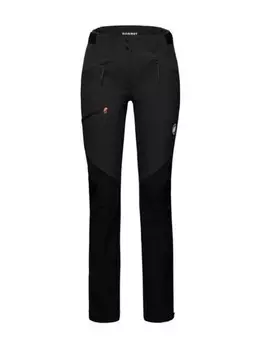 Спортивные и уличные брюки Mammut Funktionshose Courmayeur SO Pants Women, черный