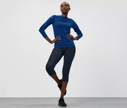 Спортивные лосины Tchibo 3/4, темно-синий