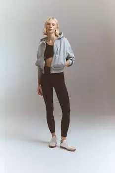 Спортивные колготки Drymove длиной до щиколотки H&M, черный