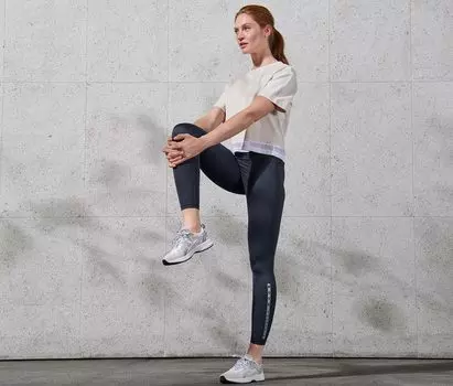 Спортивные лосины Tchibo влагоотводящие, темно-синий