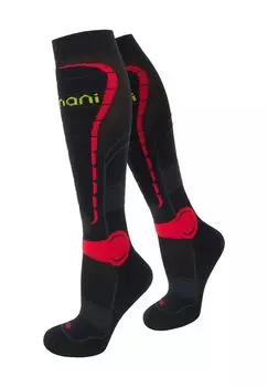 Спортивные компрессионные гольфы normani, цвет Schwarz Rot