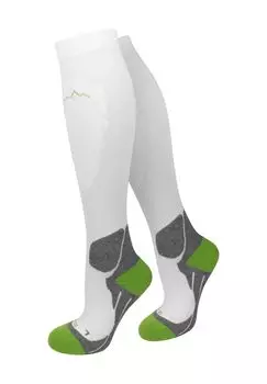 Спортивные компрессионные гольфы normani, цвет Wei/Grn