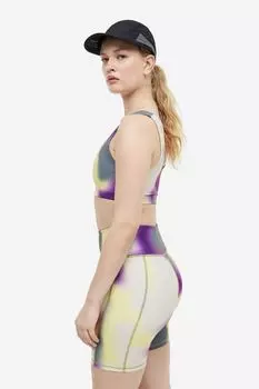 Спортивные короткие леггинсы DryMove H&M