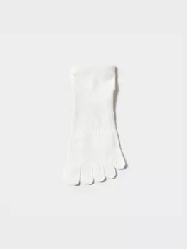 Спортивные короткие носки Uniqlo, белый