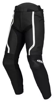 Спортивные кожаные брюки LD RS-600 10 IXS, черный/белый
