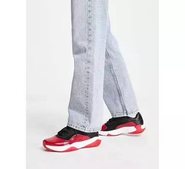 Спортивные красные кроссовки Air Jordan 11 CMFT Low