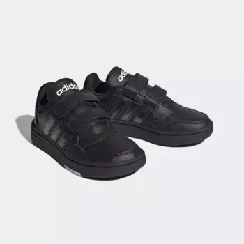 Спортивные кроссовки adidas "HOOPS" Adidas Sportswear, цвет Core Black / Core Black / Cloud White