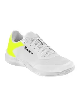 Спортивные кроссовки Kempa Hallen-Sport-Schuhe Kourtfly Three W, цвет wei/fluo gelb
