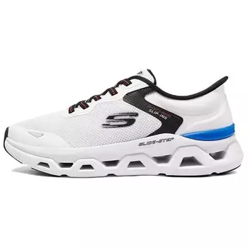 Спортивные кроссовки мужские с низким верхом белые/многоцветные Skechers