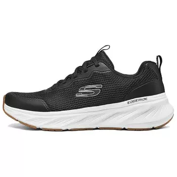 Спортивные кроссовки мужские с низким верхом черного/белого цвета Skechers