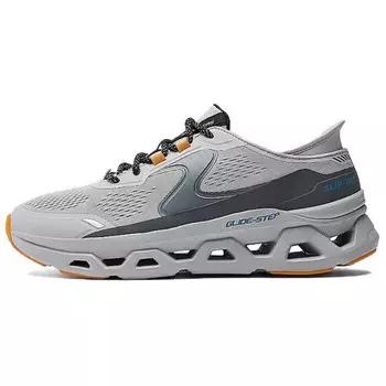 Спортивные кроссовки мужские с низким верхом серые/угольно-серые Skechers