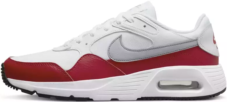 Спортивные кроссовки Nike "AIR MAX SC" Nike Sportswear, цвет White-Wolf-Grey-University-Red-Black