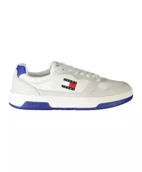 Спортивные кроссовки с синим логотипом Tommy Hilfiger, белый
