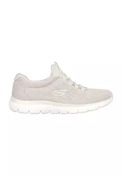 Спортивные кроссовки Skechers Summits Fun Flare, моющиеся, с язычком, для женщин SKECHERS, цвет Tppk Taupe Mesh
