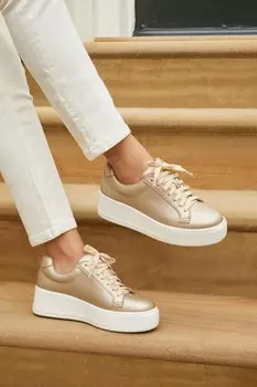 Спортивные кроссовки Twyla из искусственной кожи на платформе Linzi, желтый