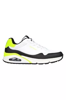 Спортивные кроссовки Uno Back Lit со скошенной подошвой Skechers, черный