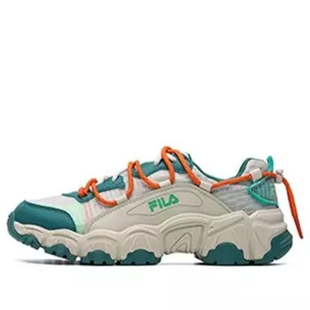Спортивные кроссовки (WMNS) Fila Fusion Shoes 'Grey Green', зеленый