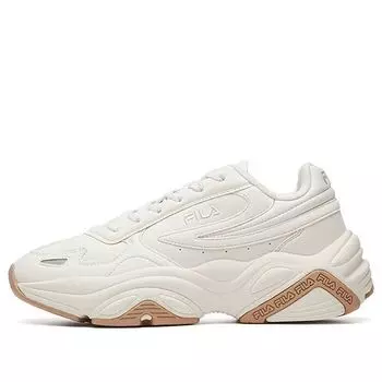 Спортивные кроссовки (WMNS) FILA Morden Chic-FMC 'White Brown', белый
