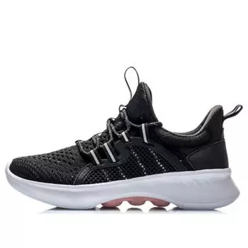 Спортивные кроссовки (WMNS) Li-Ning Eazgo 'Black White Orange', черный