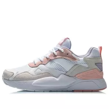 Спортивные кроссовки (WMNS) Li-Ning Glory 'White Pink', белый
