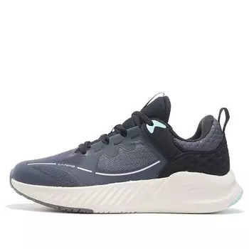 Спортивные кроссовки (WMNS) Li-Ning Sport Leisure 'Navy Grey White', черный